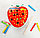 Детская развивающая игра " Яблочко с червячком", деревянное., фото 9