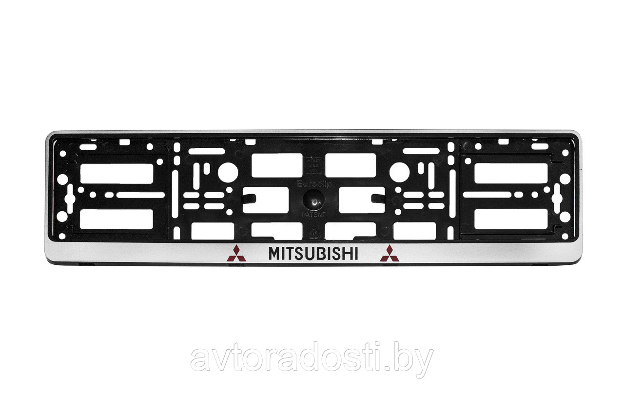 Рамка номерного знака Mitsubishi - фото 1 - id-p150399002