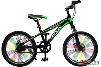 Детский велосипед Kaixin Z-20 зеленый