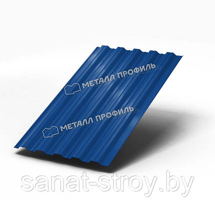 Профилированный лист НС-35x1000-A (ПЭ-01-5005-0,45) RAL 5005 Синий насыщенный, фото 2