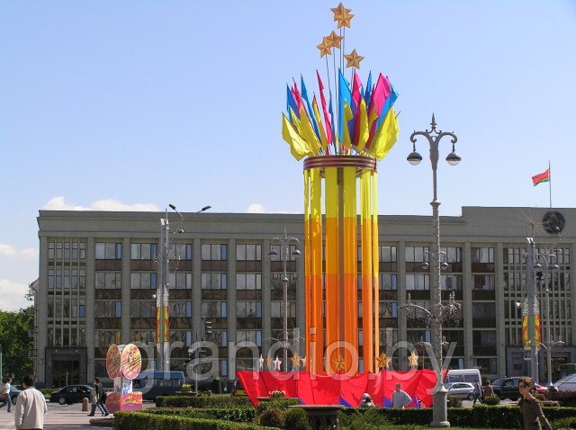 Украшения для магазина ко дню победы