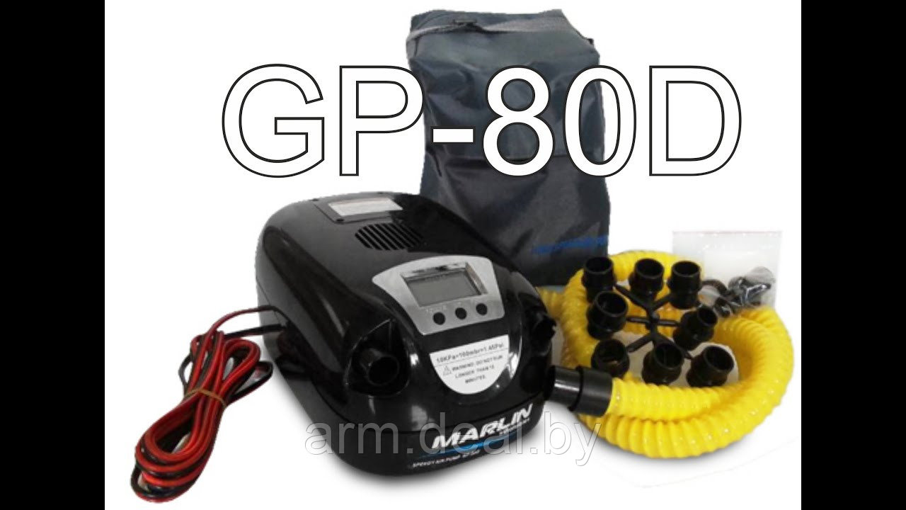 Электрический насос GP-80D (электронное табло, встроенный манометр) - фото 4 - id-p150441143