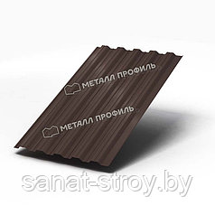 Профилированный лист НС-35x1000-A (PURETAN-20-8017-0,5)  RAL 8017 Коричневый шоколад