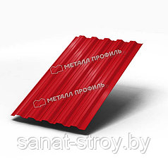 Профилированный лист НС-35x1000-A NormanMP (ПЭ-01-3020-0,5) RAL 3020 Красный насыщенный