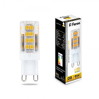 Лампа светодиодная Led Feron LB-432 G9 5W 2700K 25769