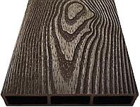 Доска для грядки из ДПК NauticPrime Esthetic Wood с 3D рисунком Размер 25*150*2950