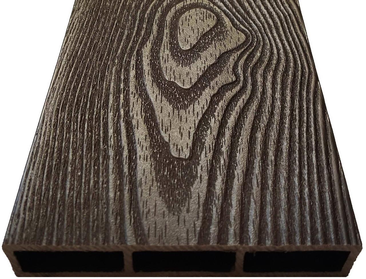 Доска для грядки из ДПК NauticPrime Esthetic Wood с 3D рисунком Размер 25*150*2950 - фото 1 - id-p150444222