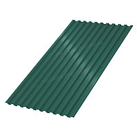 Профилированный лист С-21x1000-A (PURMAN-20-6005-0,5) RAL 6005 Зеленый мох