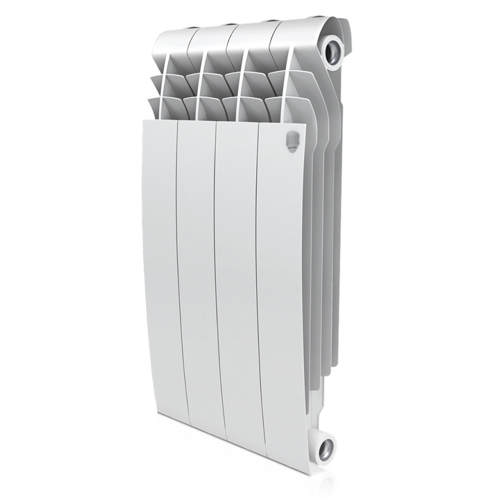 Биметаллический радиатор Royal Thermo BiLiner 500 Bianco Traffico белый (1 секция) - фото 1 - id-p150444848