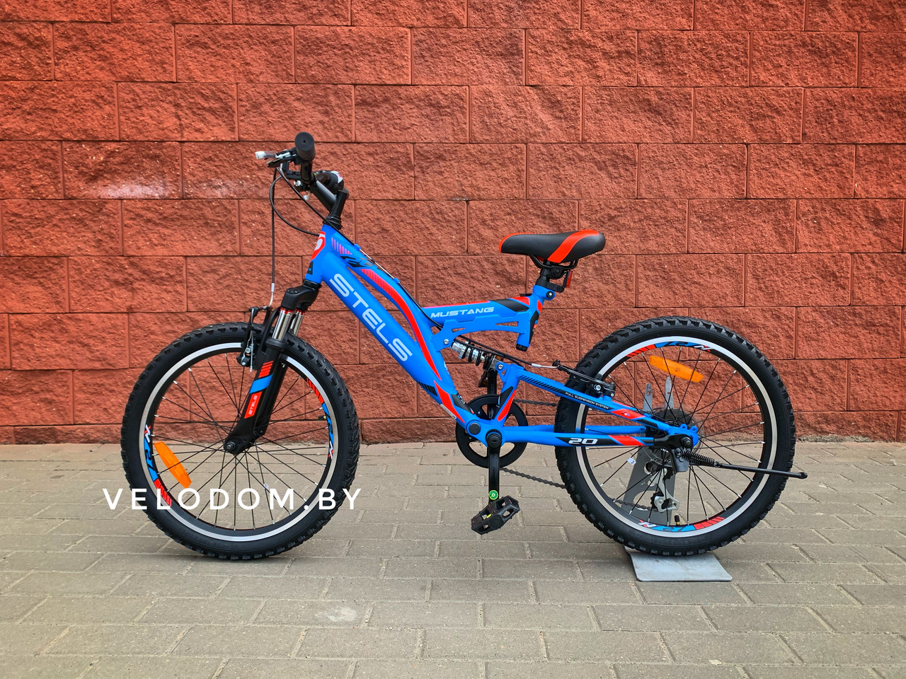 Велосипед детский Stels Mustang V 20" V010 синий