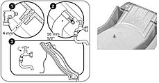 Скат для горки KBT "Tsuri" 2,9м (синий), фото 3