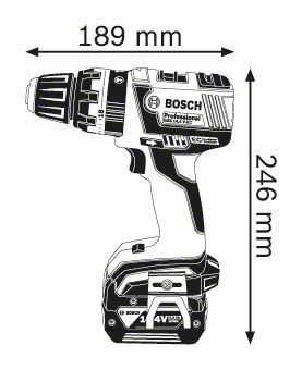 Аккумуляторная ударная дрель-шуруповёрт GSB 14,4 V-EC Professional - фото 2 - id-p12982241