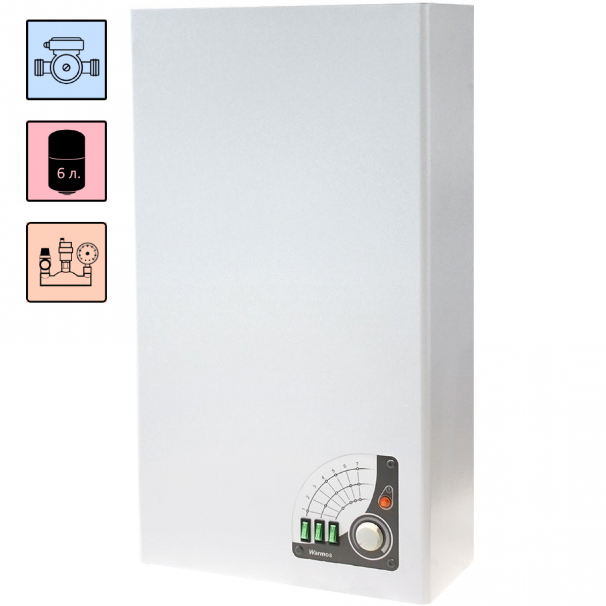 Электрический котел Warmos Comfort 27