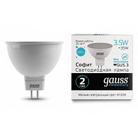 Светодиодная лампа Gauss Elementary Led GU5.3 3.5Вт 4100K [13524]