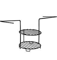 Решетка 2-х ярусная малая с бортами для Тандыра