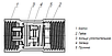 Клапан Ду 15 (1/2") лат. золотник, обратный латунный муфтовый, фото 4