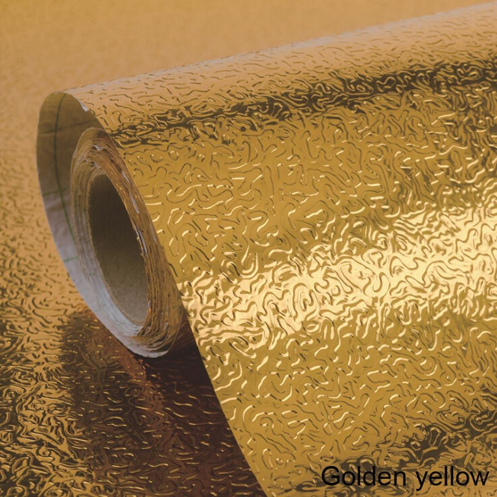 Алюминиевая пленка фольга - (60смх3м) Маслозащитная и огнестойкая Золото - фото 4 - id-p150494630