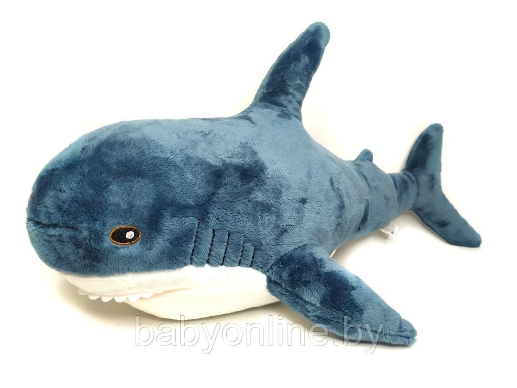 Мягкая игрушка Акула 45 см синяя - фото 2 - id-p150506673