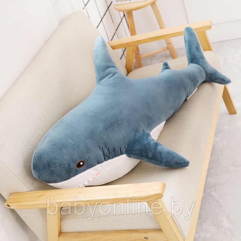 Мягкая игрушка Акула 70 см синяя - фото 1 - id-p150518405