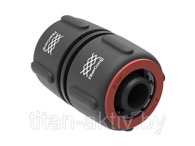 Муфта соед. для шлангов 3/4"" FiberComp FISKARS