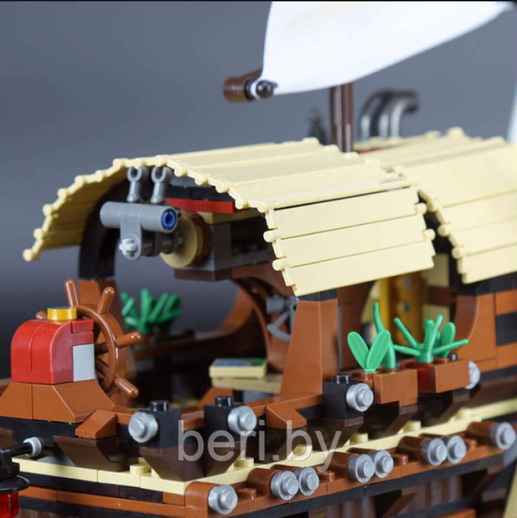 10723 Конструктор Bela Ninja "Летающий корабль Мастера Ву", 2363 детали (аналог Lego Ninjago Movie 70618) - фото 10 - id-p150518770