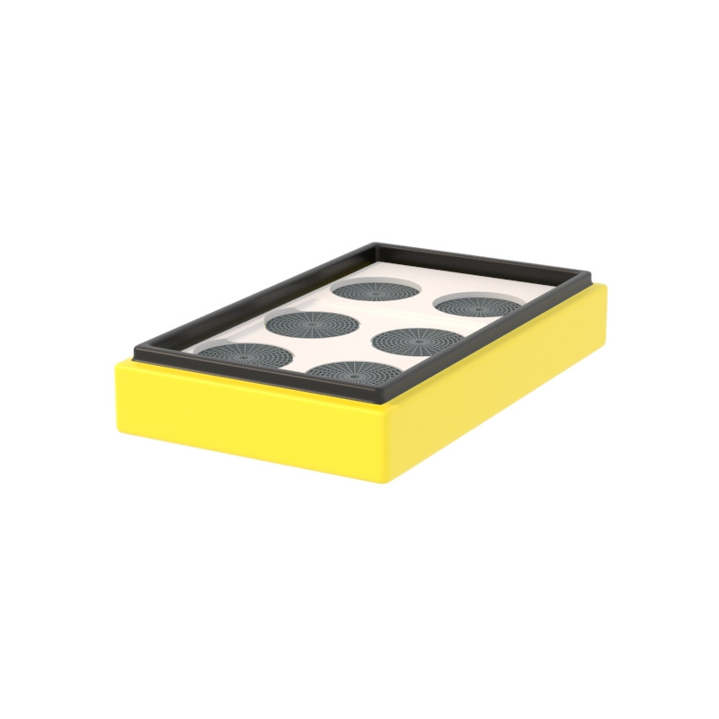 Подкрышник для 6-ти рамочного, yellow - фото 1 - id-p150529888