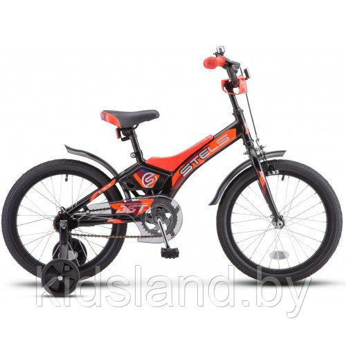 Детский Велосипед Stels Jet 18" (черный/оранжевый) - фото 1 - id-p150533105