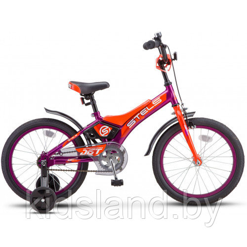 Детский Велосипед Stels Jet 18" (черный/оранжевый) - фото 4 - id-p150533105