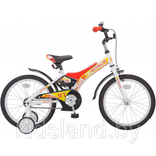 Детский Велосипед Stels Jet 18" (черный/оранжевый) - фото 7 - id-p150533105