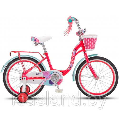 Детский Велосипед Stels Jolly 18" (розовый/зеленый) - фото 2 - id-p150533371