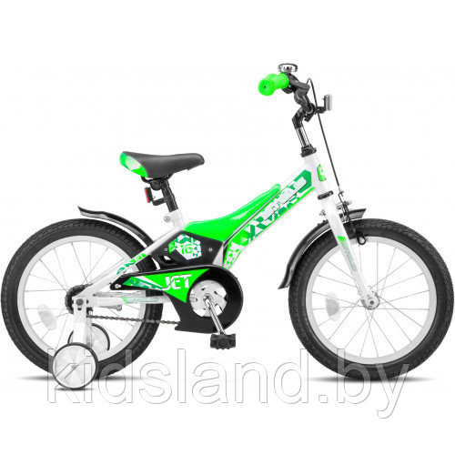 Детский Велосипед Stels Jet 16" (голубой/зеленый) - фото 7 - id-p150533501