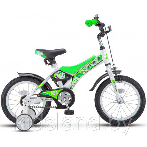 Детский Велосипед Stels Jet 14" (белый/красный) - фото 4 - id-p150533506