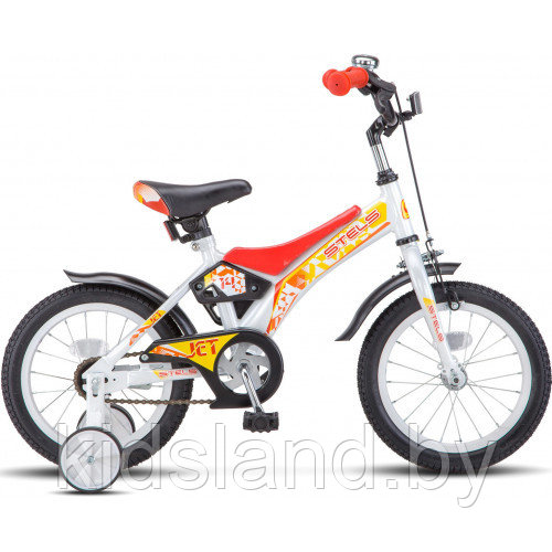 Детский Велосипед Stels Jet 14" (белый/красный) - фото 1 - id-p150533506