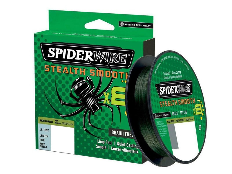 Шнур плетёный SpiderWire Stealth Smooth 8 Braid - фото 1 - id-p149751646
