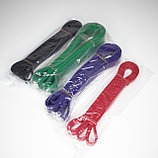 Набор профессиональных фитнес-резинок Resistance bands fitness sport 4 шт, фото 6