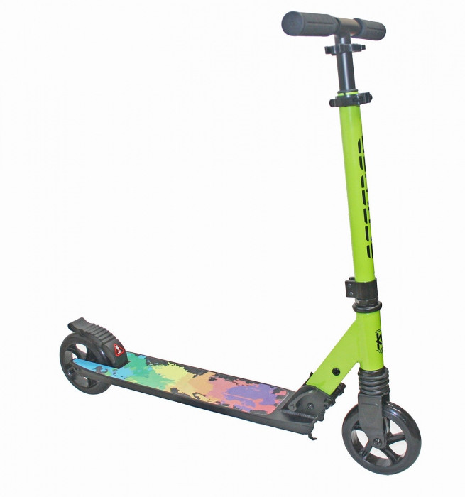 Двухколесный самокат с амортизатором Scooter Pyxis колеса 145мм
