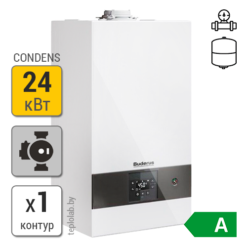 Газовый конденсационный котел Buderus Logamax plus GB122i-24