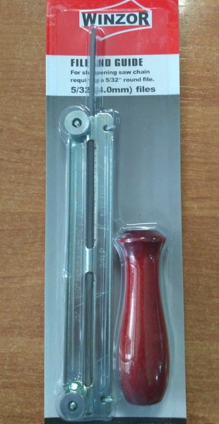 Напильник для заточки цепей 4,0 мм с рукояткой - фото 1 - id-p81860391