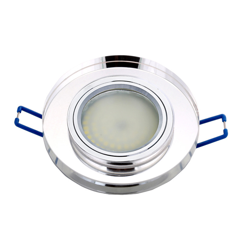 Точечный врезной светильник LBT D0301L-1+LED-серебро (silver) MR16 со светодиодной подсветкой - фото 2 - id-p150634983