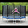 Батут Happy Sport 10FT (312 см) с внешней сеткой и лестницей, фото 2