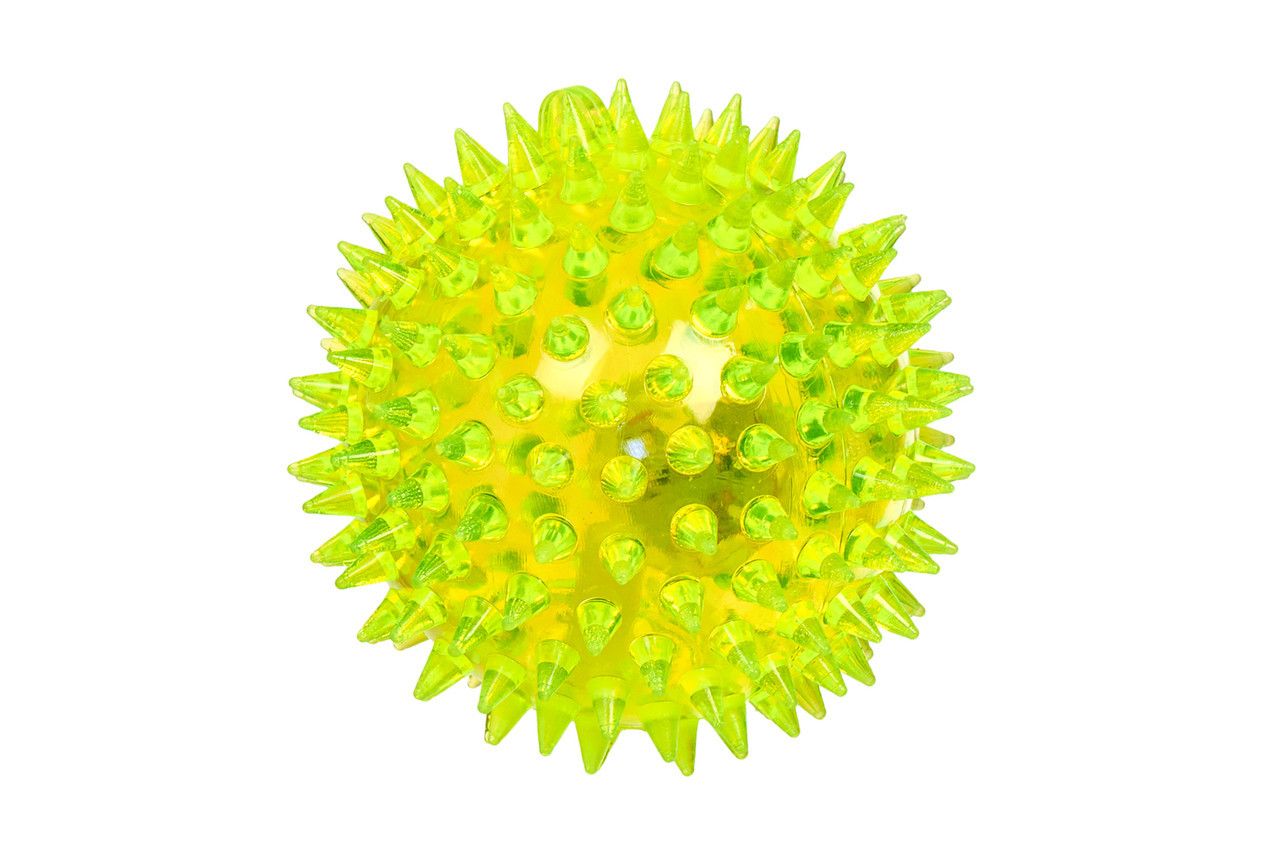 Массажный шарик (7,5 см) с подсветкой - фото 7 - id-p150653943