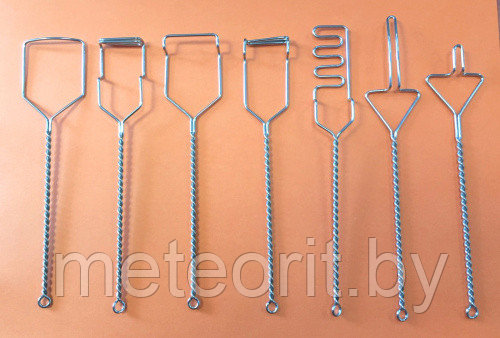 Постановочные зонды (по Волковой Л.С.) с витыми ручками. Комплект из 7-ми зондов