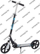 Детский двухколесный Scooter самокат 3623B| Черно\синий Нагрузка до 100 кг