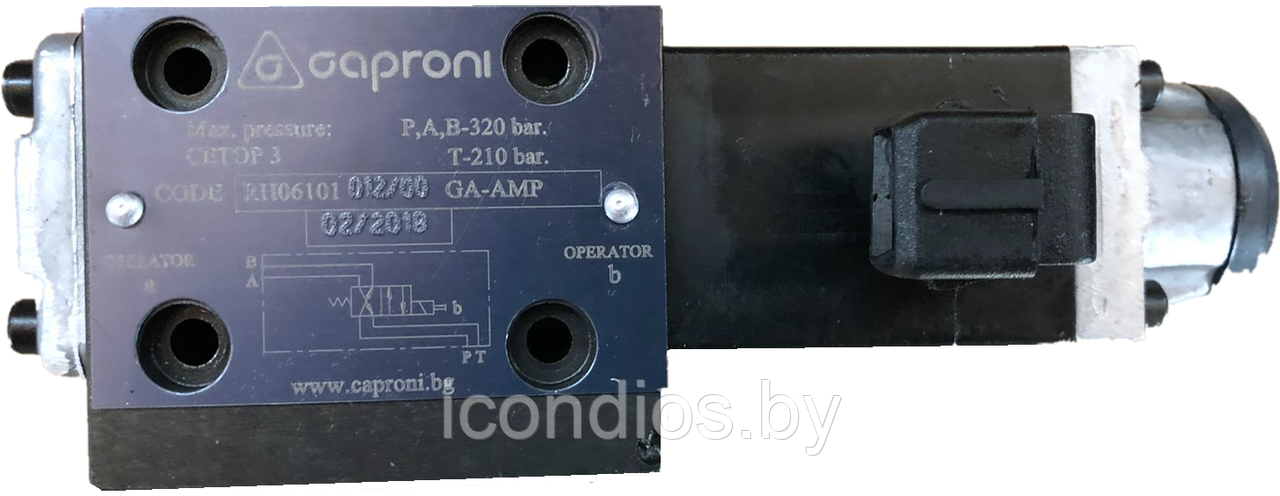 Гидрораспределитель RH 06101-012 аналог  (1РГЕ-6Т/3.574Е.Г12.01 GAM)