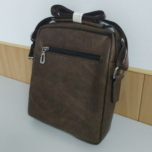 Мужская сумка мессенджер Jeep Buluo (Цвет коричневый) - фото 9 - id-p126465579