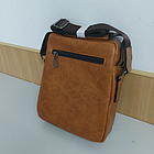 Мужская сумка мессенджер Jeep Buluo - (Цвет светло-коричневый), фото 7