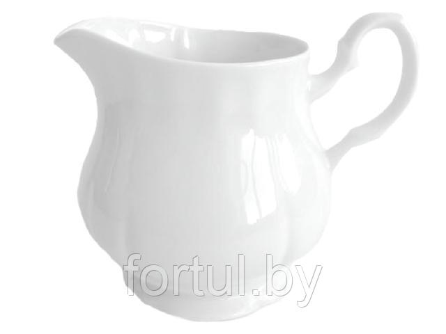 Сливочник чайный 350 см3 "Романс" (Белое изделие) - фото 1 - id-p150656532