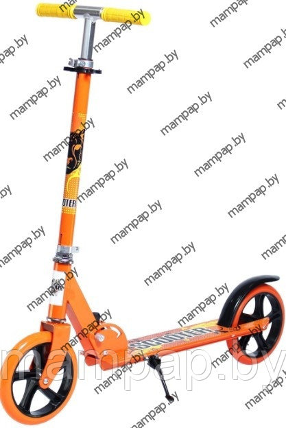 Детский двухколесный Scooter самокат 3623B| Оранжевый| Нагрузка до 100 кг