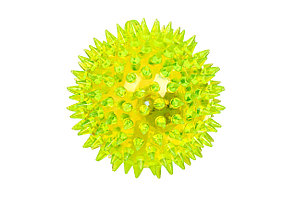 Массажный шарик (7,5 см) с подсветкой Салатовый