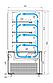 Кондитерская витрина Carboma KC71 (COSMO) KC71-130 VV 0,9-1, фото 7